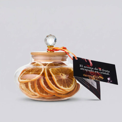 Naranja Deshidratada Gourmet · Tarro de Cristal 70g