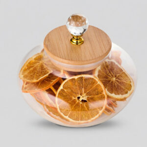 Naranja Deshidratada Gourmet · Tarro de Cristal 70g + Sobre 100g