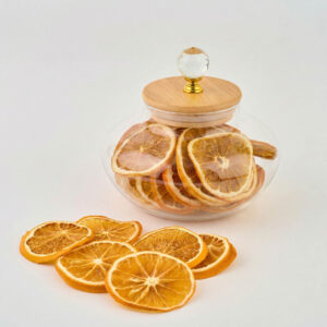 Naranja Deshidratada Gourmet · Tarro de Cristal 70g + Sobre 100g